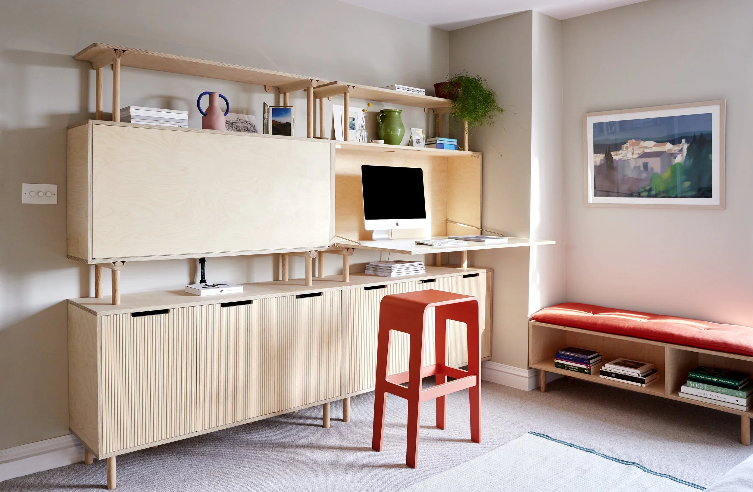 A calming, considered workspace for a contemporary East London